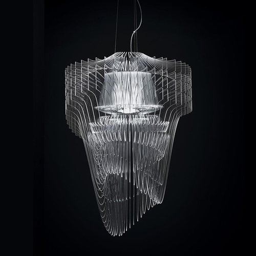 意大利Slamp 华丽咏叹调吊灯 Aria Transparent Suspension Lamp