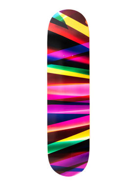 比利时The Skateroom 装饰滑板 Walead BESHTY Three Color Curl