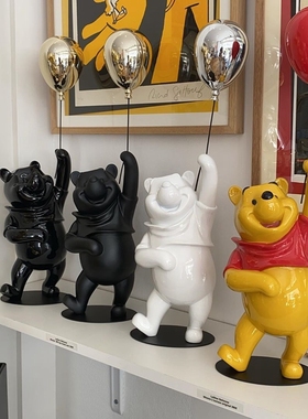 法国Leblon Delienne Winnie维尼熊潮玩摆件超级手办限量版收藏