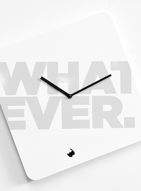 意大利Progetti挂钟Whatever随便了钟表个性家居创意设计进口欧式