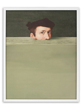 英国Mineheart Submerged-3 Framed Printed Canvas 淹水装饰画