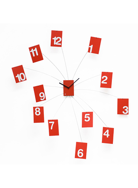 意大利Progetti挂钟IlTempoVola时钟表个性家居创意设计欧式进口