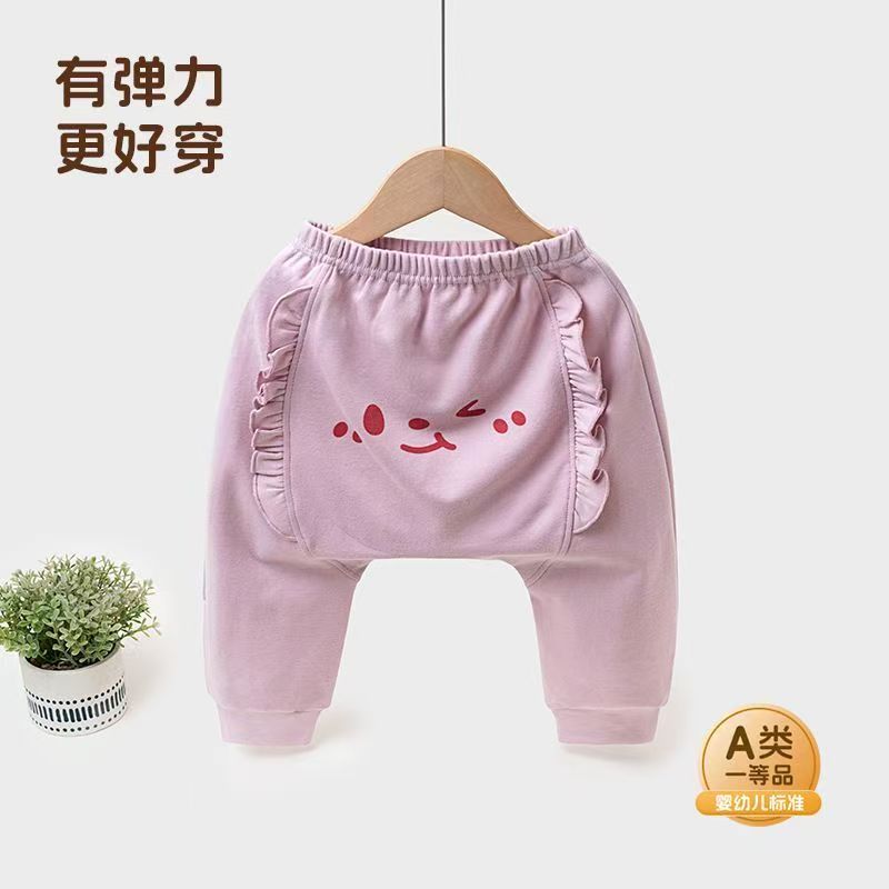春秋季新款a类卡通童装长屁屁裤
