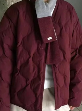 高品质！SELF SERVICE韩国2025冬季葫芦纹羽绒服女小个子冬季外套