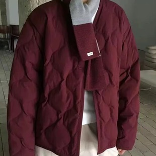 高品质！SELF SERVICE韩国2025冬季葫芦纹羽绒服女小个子冬季外套