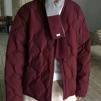 葫芦纹羽绒服女小个子冬季外套