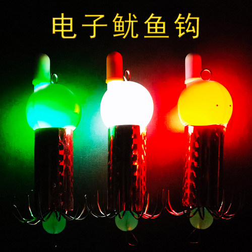 CXZHI电子鱿鱼钩八爪钩八代软钩