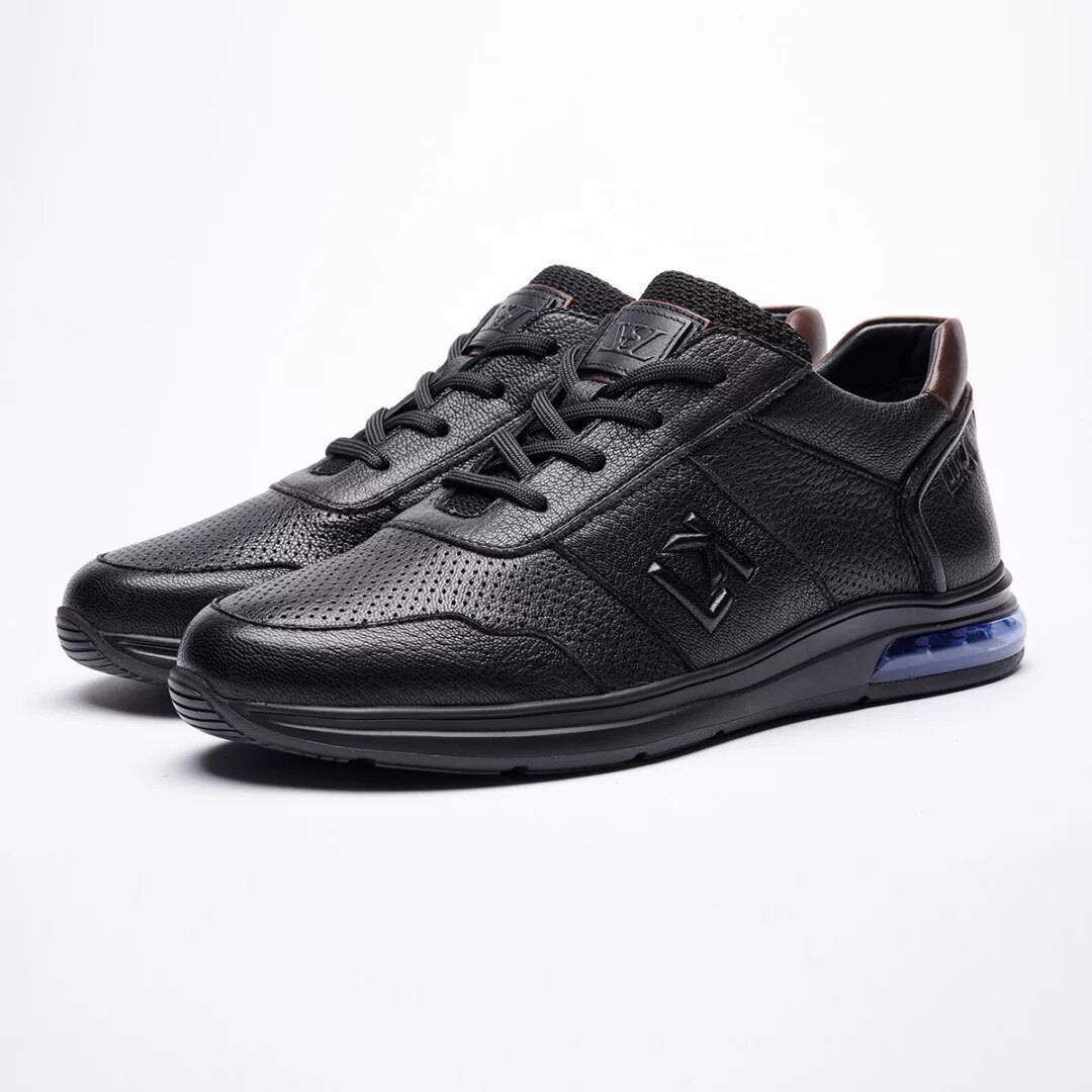 路卡迪龙 22新款时尚大方透气耐磨男士羊皮休闲鞋171212026