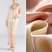一丝牵6A级100%桑蚕丝真丝睡衣女两件套宽松可外穿丝绸家居服套装