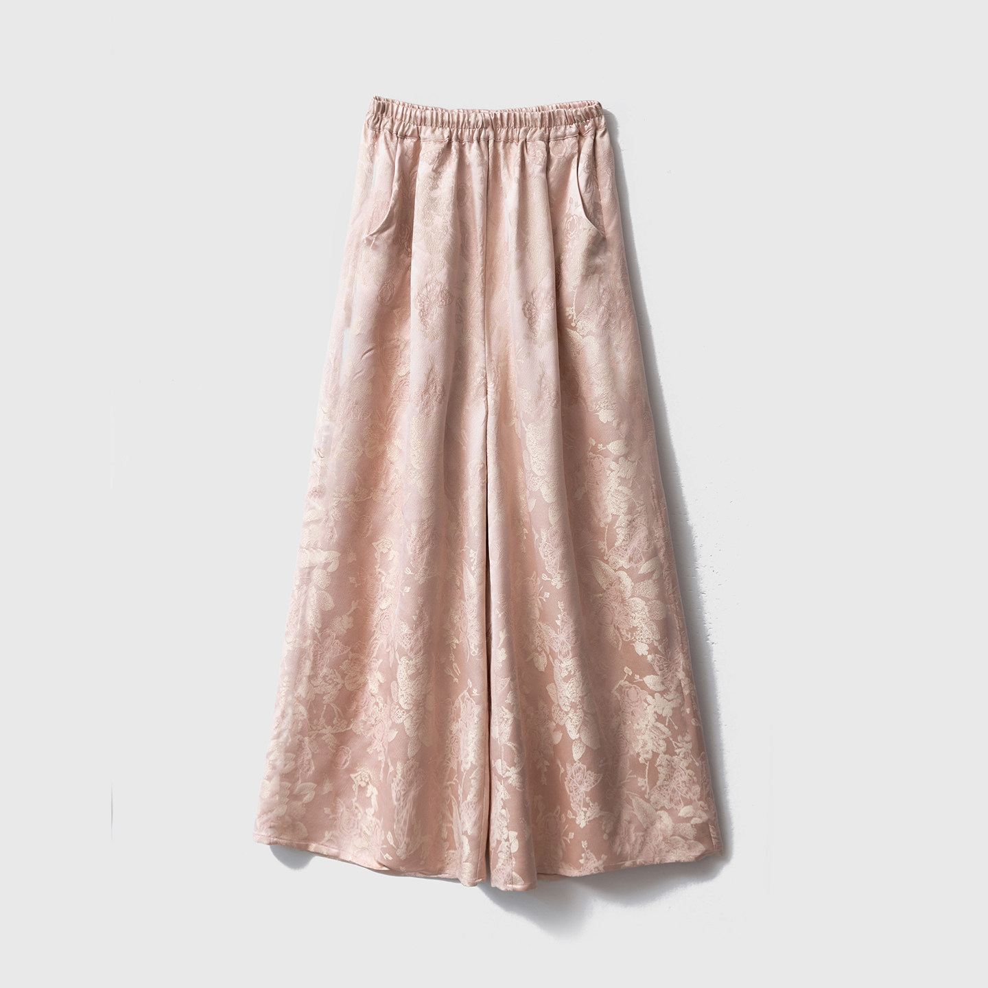 SILVIYE溯也 丝毛宽松休闲裤女羊毛桑蚕丝金丝提花真丝镰刀裤裤子,女装/女士精品,休闲裤,淘宝优惠券,粉丝福利购,淘宝优惠卷