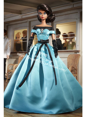 预 Barbie Ball Gown Brunette Silkstone 2013 晚礼服芭比ST娃娃