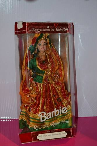 预 Barbie Expressions of India Roopvati Rajasthani 2002 印度