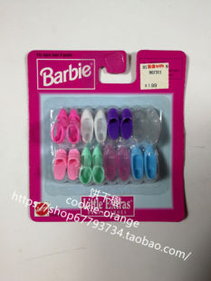 预 Little Barbie Shoes Extras 67036 Casual 1998 子 芭比鞋