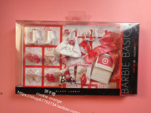发 Barbie Basics Look No. 01 Collection Red 2010 芭比配件