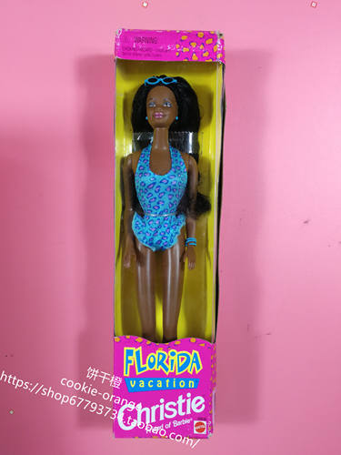 发 Barbie Florida Vacation Christie 1998 弗罗里达沙滩芭比
