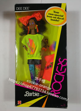 预 Barbie and the Rockers Dee Dee 1985 摇滚歌手芭比娃娃