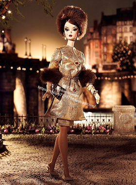 发 Barbie Je Ne Sais Quoi Silkstone 2008 芭比ST 金标珍藏