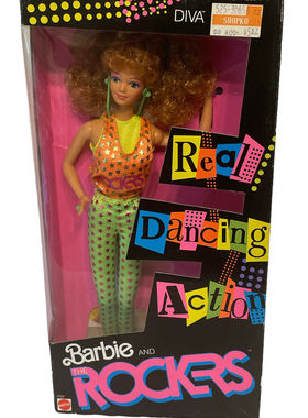 发 Barbie The Rockers Diva 1986 正品绝版摇滚歌手芭比娃娃
