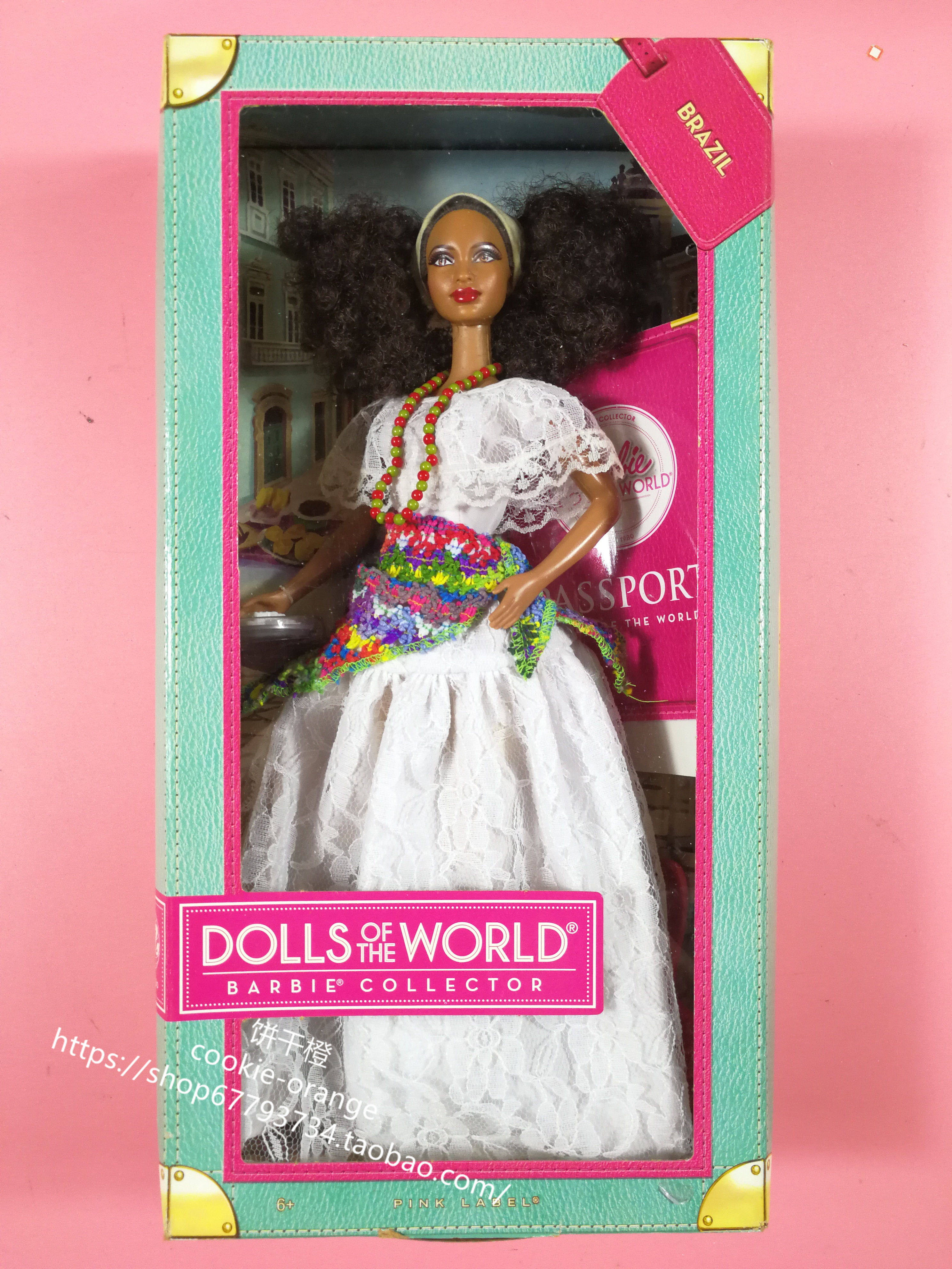 发 Barbie Brazil 2011 世界护照系列之巴西芭比娃娃