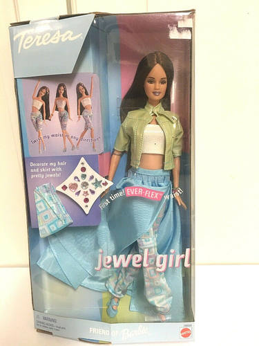 预 Barbie Jewel Girl Teresa 2000 正品绝版宝石芭比娃娃