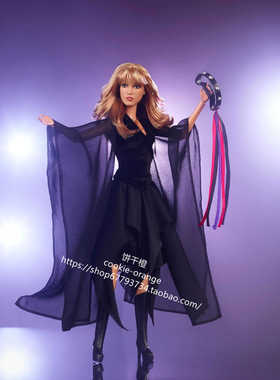 预 Barbie Stevie Nicks 2024 电影名人史蒂薇妮克丝芭比娃娃