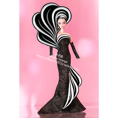 预 Barbie 45th Anniversary Bob Mackie Brunette 2003 周年芭比