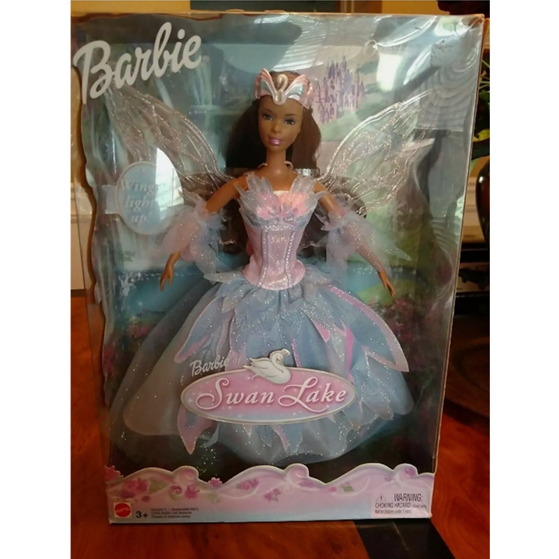预 Barbie Swan Lake 2003 正品绝版天鹅湖芭比娃娃 黑皮