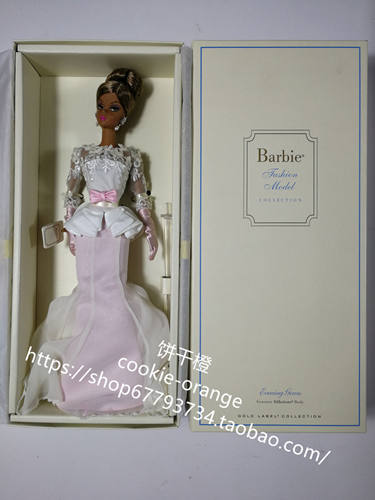 预 Barbie Evening Gown Silkstone 2012 黑珍珠芭比ST 金标
