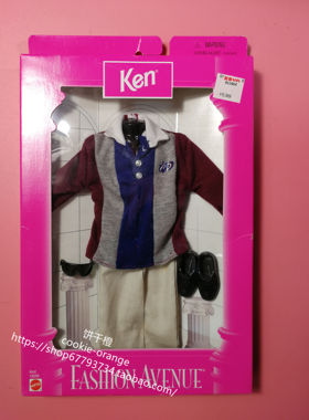 发 Barbie Fashion Avenue Ken 18099 1997 芭比肯衣服配件