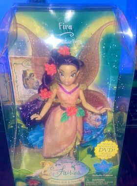 发 Disney Fairies Tinker Bell FIRA 迪士尼奇妙仙子娃娃