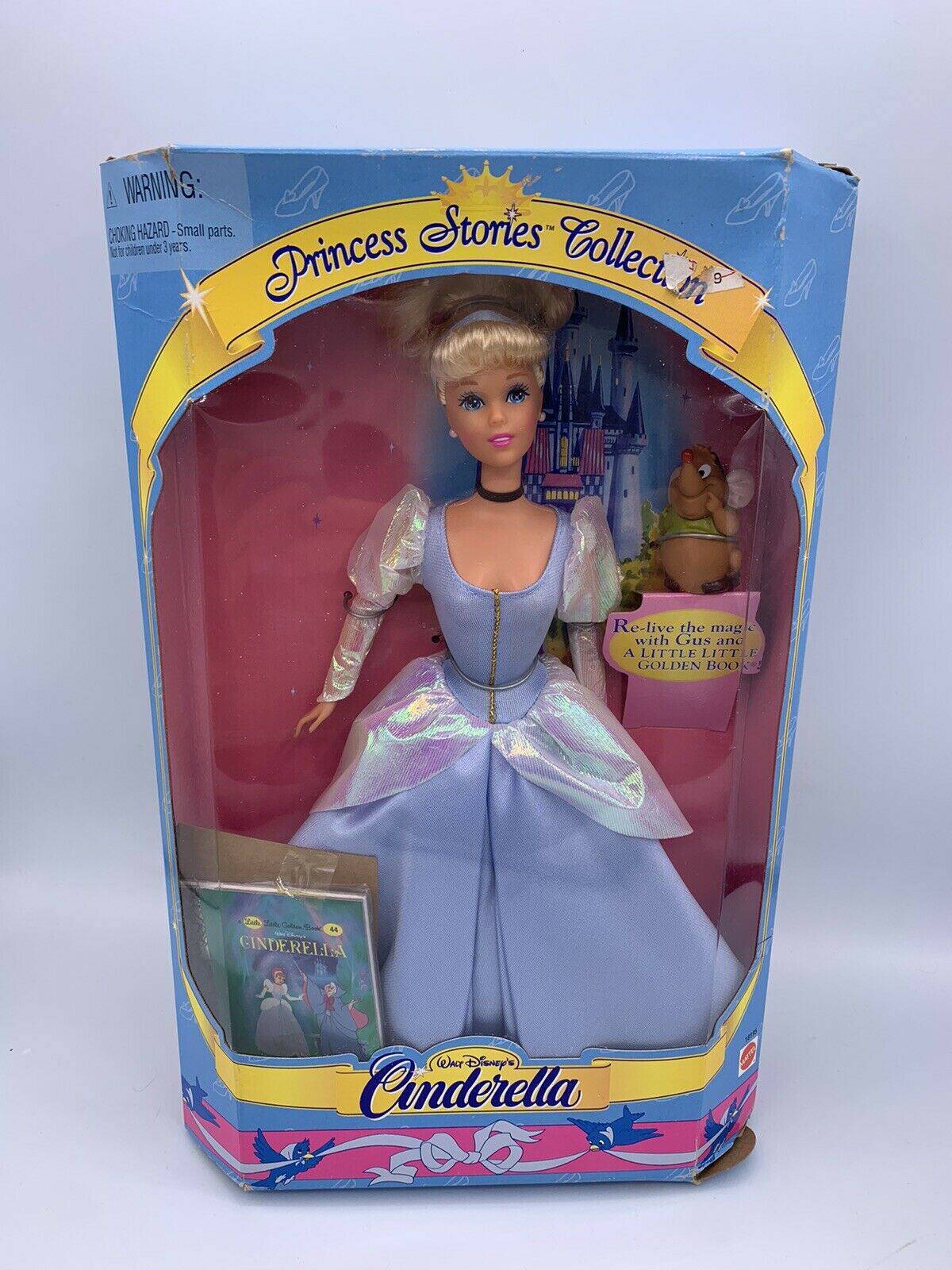 预 Disney Princess Stories Cinderella 1997灰姑娘仙杜瑞拉娃娃