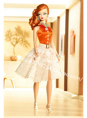 发 Barbie Hollywood Hostess Silkstone 2007 好莱坞芭比ST