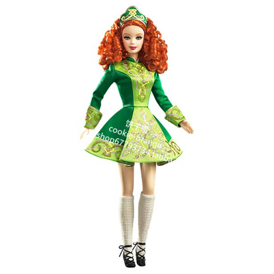 发 Barbie Festivals of the World Irish Dance 2007踢踏舞芭比