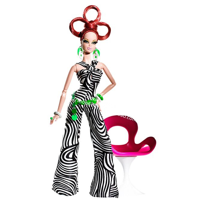 预 Barbie Pop Life Redhead 2009 流行生活芭比娃娃 嘟嘟嘴