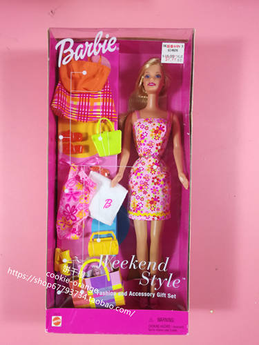 预 Barbie Weekend Style 2001百变周末造型芭比娃娃