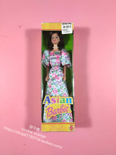 正品 2002 Asian 预 绝版 Barbie 亚洲芭比娃娃