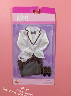 预 Barbie Bridal Fashions Ken 68065-84 芭比肯娃娃新郎礼服