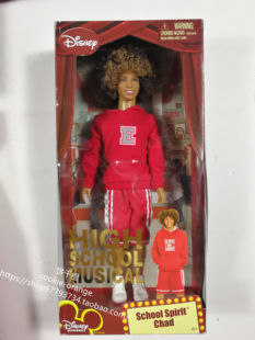发 Disney High School Musical Chad 2008 歌舞青春迪士尼娃娃