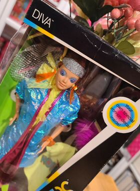 发 Barbie and the Rockers Diva 1985 正品绝版闪耀摇滚芭比娃娃