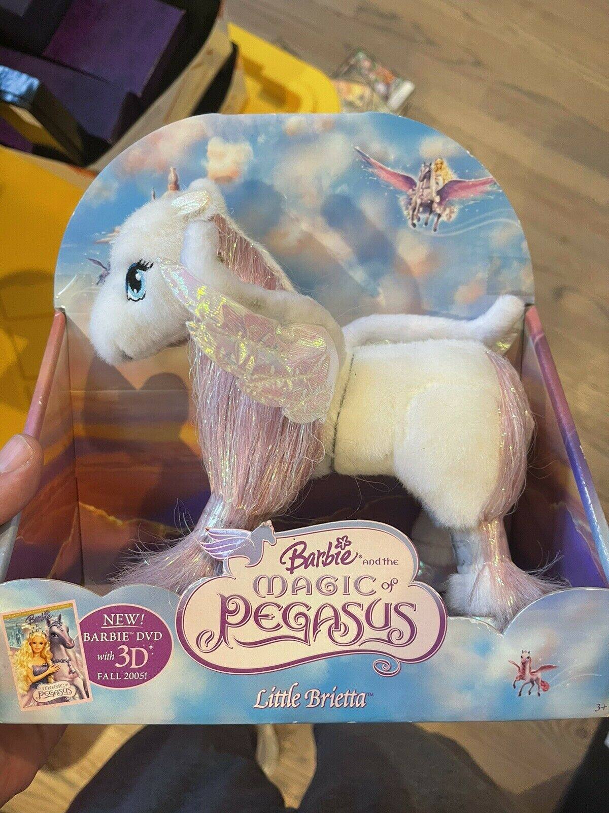 发 Barbie Magic Of Pegasus Little Brietta 2004芭比布雷塔玩偶