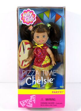预 Barbie Kelly Club Pizza Time Party Chelsie 凯莉娃娃