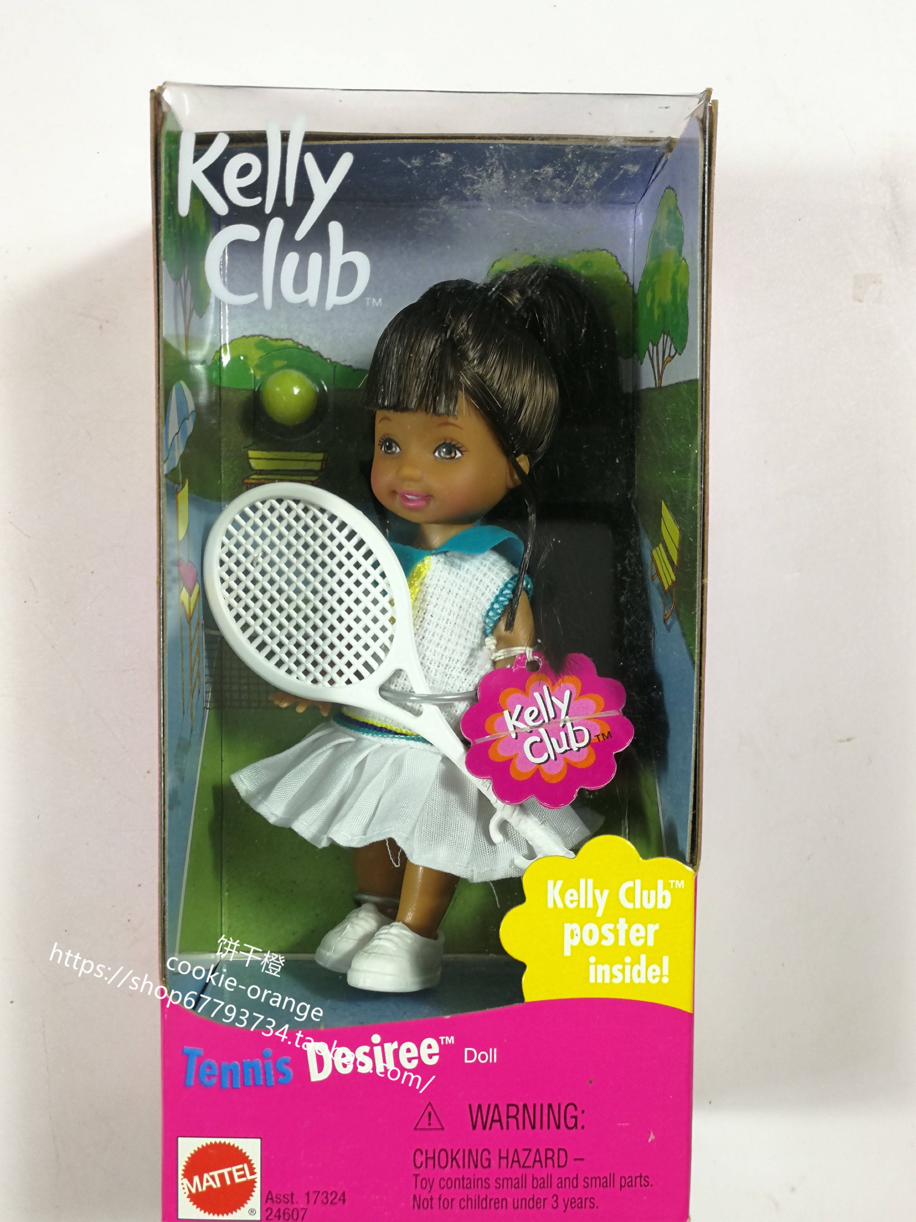 预 barbie tennis lorena kelly club 24603 1999网球凯莉黑皮
