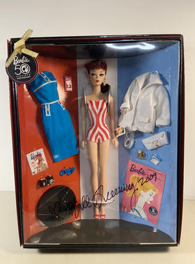 发 Barbie Red White And Beautiful Convention 2009 大会版芭比