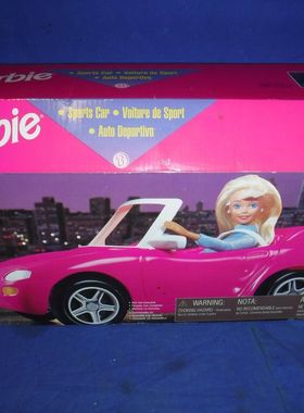 发 Barbie Hot Drivin Sports Car 1996 芭比娃娃汽车配件