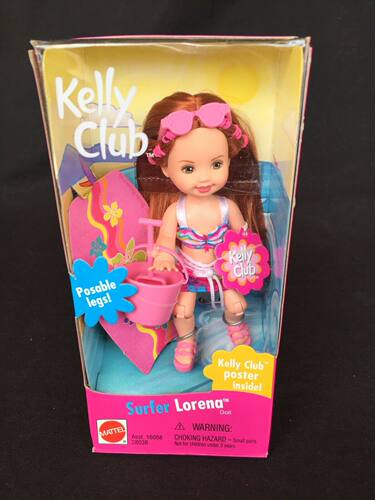 预 Barbie Surfer Lorena Kelly Club 2000 冲浪芭比凯莉娃娃