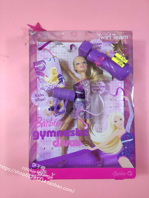 体操天后芭比娃娃正品绝版