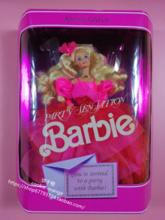 Sensation Party Barbie 芭比娃娃 正品 绝版 1990 发