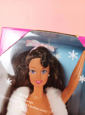 预 Barbie Skating Star 1995 滑冰明星芭比娃娃 黑发