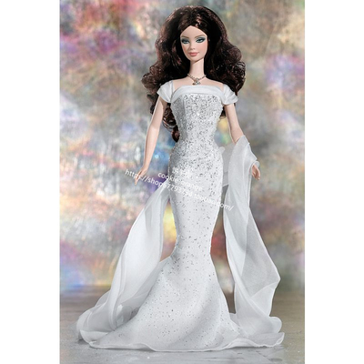 发 Barbie Birthstone April Diamond Brunette 2003 四月生辰石