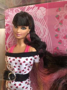发 Barbie Top Model Hair Wear Teresa 2007 假发超模芭比娃娃